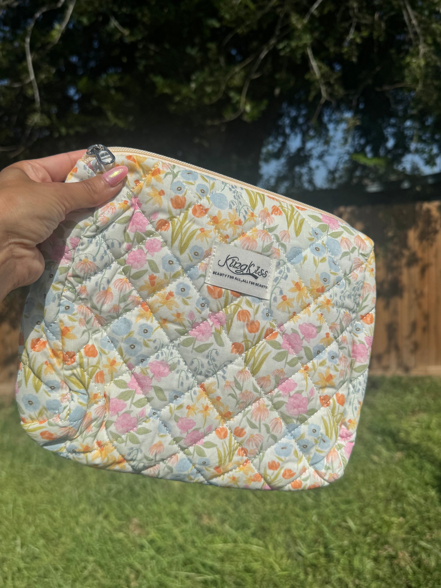 Floral make up bags 🌸