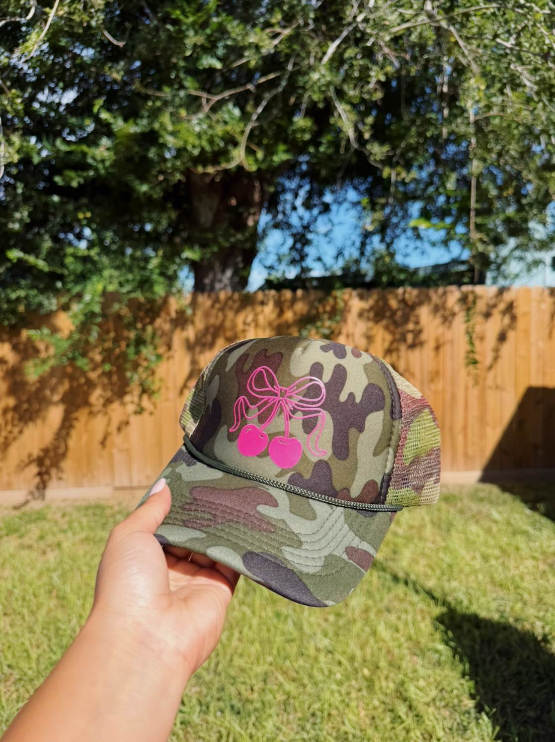 Camp cherry trucker 🍒
