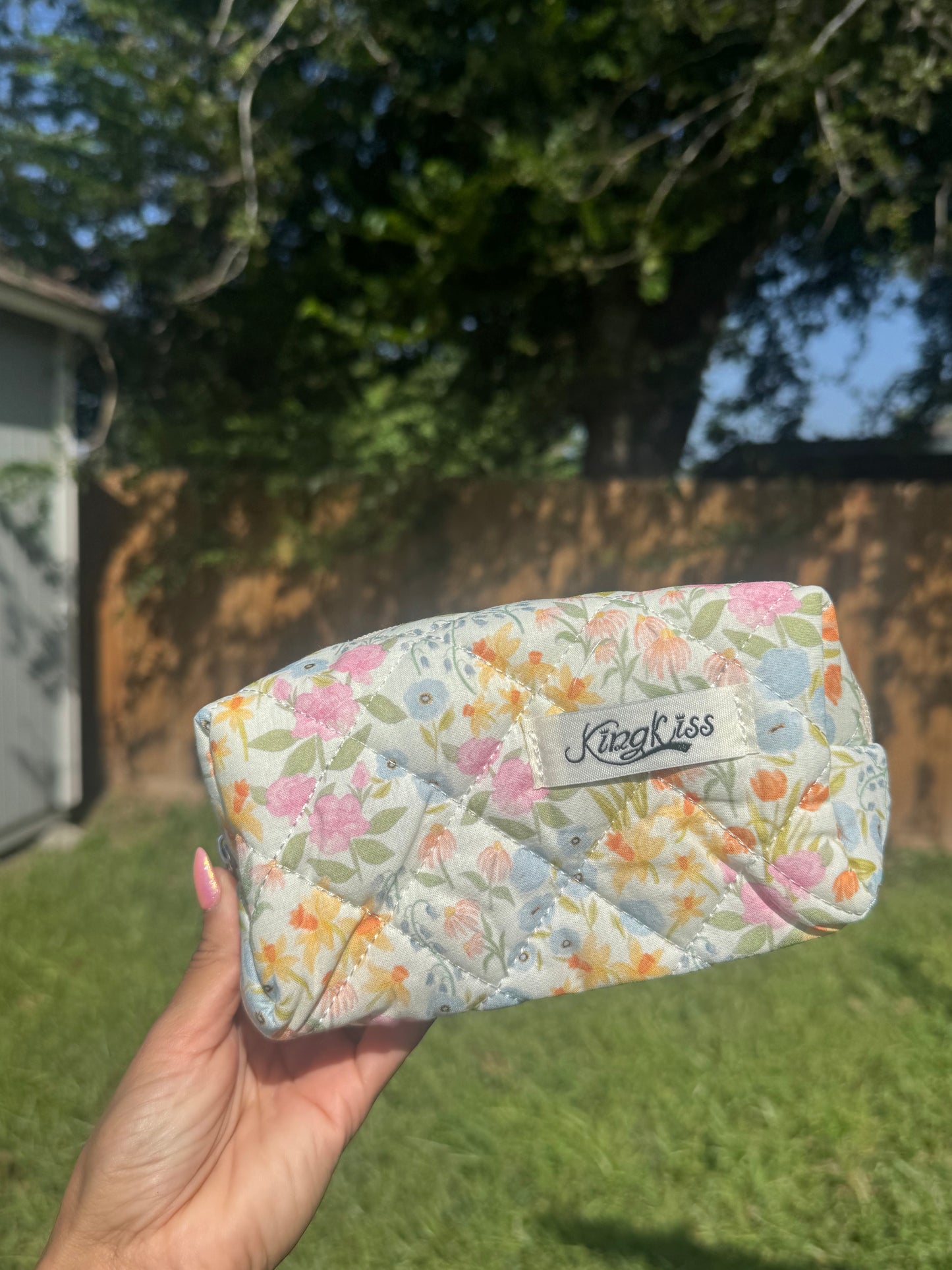 Floral make up bags 🌸